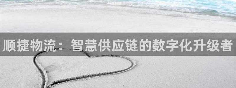 超凡国际头像：顺捷物流：智慧供应链的