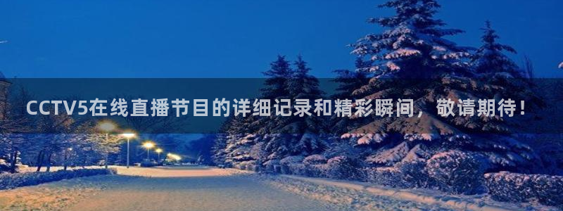 山猫直播体育足球：CCTV5在线直播节目的详细记录和精彩瞬间，敬请期待！